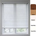 Customized Faux Wood 57.625-inch Window Blind