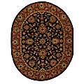 Heritage Kerman Rug (4'6 x 6'6 Oval)
