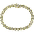 14k Yellow Gold 1/6ct TDW Diamond Bracelet (H-I, I2-3)