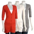 Kersh 3/4-length Sleeve Women's Tunic Sweater