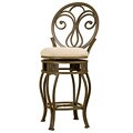 24-inch Scrolled Iron Stool