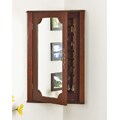 Mahogany Corner Jewelry Armoire