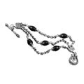 Scott Kay Sterling Silver and Onyx Bead Bracelet