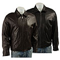 Izod Men's Burnished Lambskin Jacket