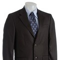 Kenneth Cole Men's Charcoal Pinstripe Wool Suit
