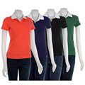 Verdina Ladies Double Collar Pique Polo