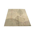 Tibetan Hand-knotted Grey Wool Rug (6' x 9')