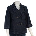 Anne Klein Jeans Women's Short Trench Jacket