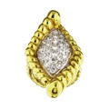 18k Gold 1 1/4ct TDW Diamond Estate Cocktail Ring (I, SI1)