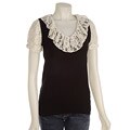 Bette Paige Women's Knit Sweater with Lace