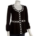 Bette Paige Women's Jacquard Cardigan