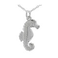 Sterling Silver Sea Horse Necklace