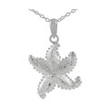 Sterling Silver Medium Starfish Necklace