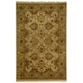Hand-knotted Dynasty Heritage Beige Wool Rug (4' x 6')