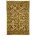 Hand-knotted Dynasty Heritage Beige Wool Rug (5' x 8')