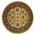 Hand-knotted Dynasty Heirloom Traditional Rug (8' Round)