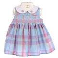 Baby Togs Newborn 2-piece Periwinkle Dress