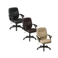Office Star Mid-back Faux Leather Office Chair