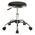 Office Star Backless Stool with Padded Vinyl Seat