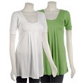 Tammy Mars Women's Empire Waist Tunic Top