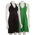 Tammy Mars Shirred Halter Dress