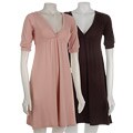 Tammy Mars 1/2-sleeve V-neck Dress