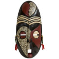 Handcrafted 'Spirit of Africa' Mask (Ghana)