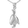 Sterling Silver Movable Penguin Pendant