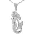 Sterling Silver Mermaid Pendant