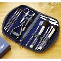 Royce Women's Leather Grooming Travel Kit