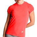 Nordic Track Women's Coral Cap Sleeve T-shirt