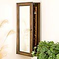 Carson Warm Walnut Jewelry Armoire