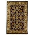Hand-knotted Dynasty Legacy Cola Wool Rug (4' x 6')