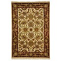 Hand-knotted Dynasty Everlasting Wool Rug (6' x 9')