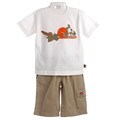 Charlie Rocket Boy's Sunset Tee and Shorts