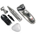 Streamlined Rechargeable Triple-head Shaving Kit