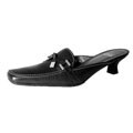 Stuart Weitzman Taekwondo Moc Toe Slip-on Shoes