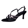 Vaneli di Notte Loire Evening Sandals with Crystals