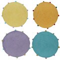 Powder Puff Round Rug (Set of 2)