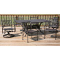 Barcelona Bronze 7-piece Patio Dining Furniture Set