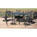 Monte Carlo Black 7-piece Patio Dining Furniture Set