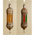 Moroccan Iron Glass Lantern (Morocco)