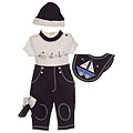 Rumble Tumble Newborn Boy's 5-piece Pants Set