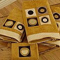 Intersection 6-piece Nutmeg Towel Set