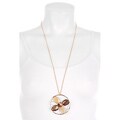 Goldtone Flower Necklace