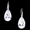Sterling Silver Light Azure Crystal Earrings