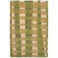 Hand-knotted Silken Basketweave Rug (8' x 10')