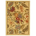 Handmade Paradise Ivory Rug (2'6 x 4')