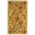 Handmade Paradise Ivory Rug (2'9 x 4'9)