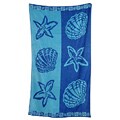 Stars and Shells Beach Towels (Set of 2)